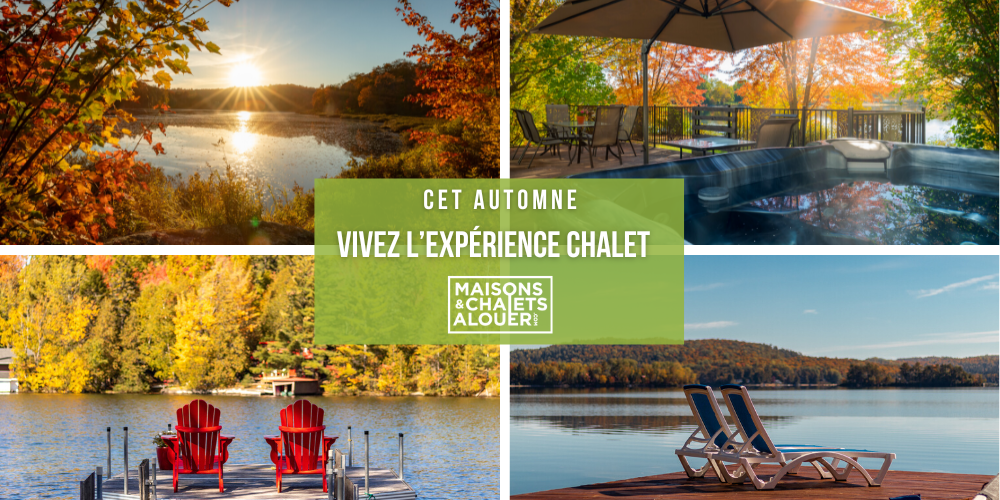 Plongez dans l'Automne : Vivez l'Expérience dans un Chalet à louer Comme Jamais !