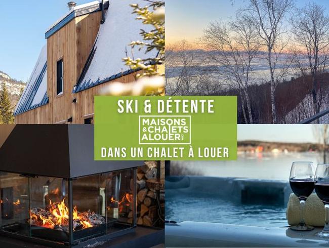 Skiing and relaxing in a cottage to rent