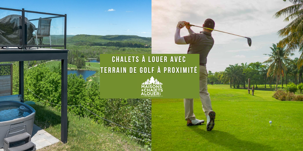 10 chalets à louer à proximité d'un terrain de golf