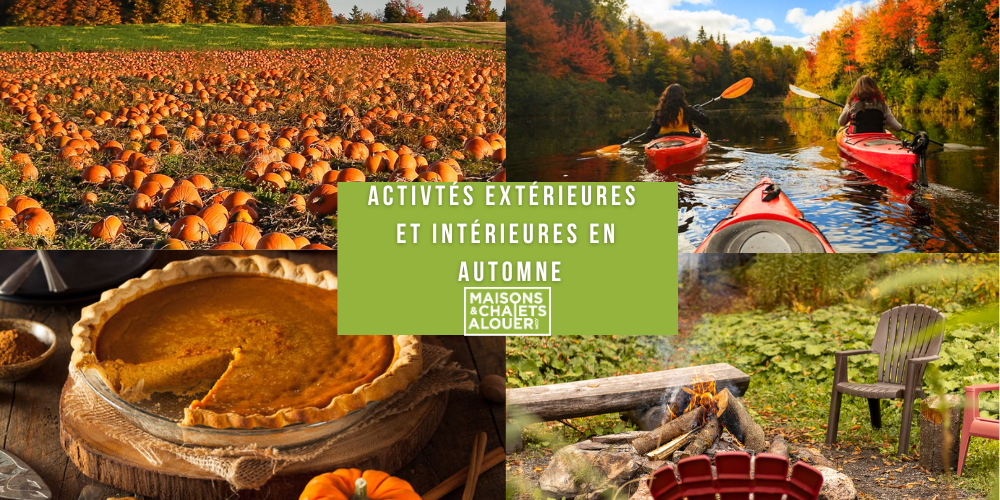 Activités à faire à l'intérieur et à l'extérieur en automne