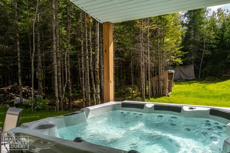 chalet à louer spa privé